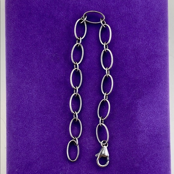 💛 Elegant 925 Silver Chain Bracelet - Picture 4 of 5